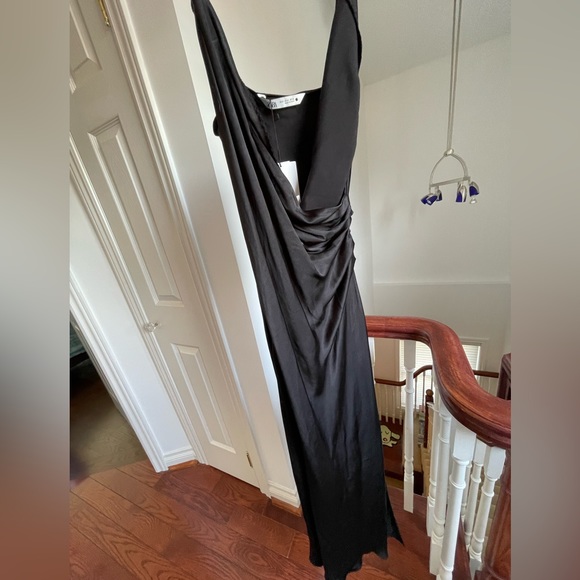 Black Midi Dress - Picture 2 of 5